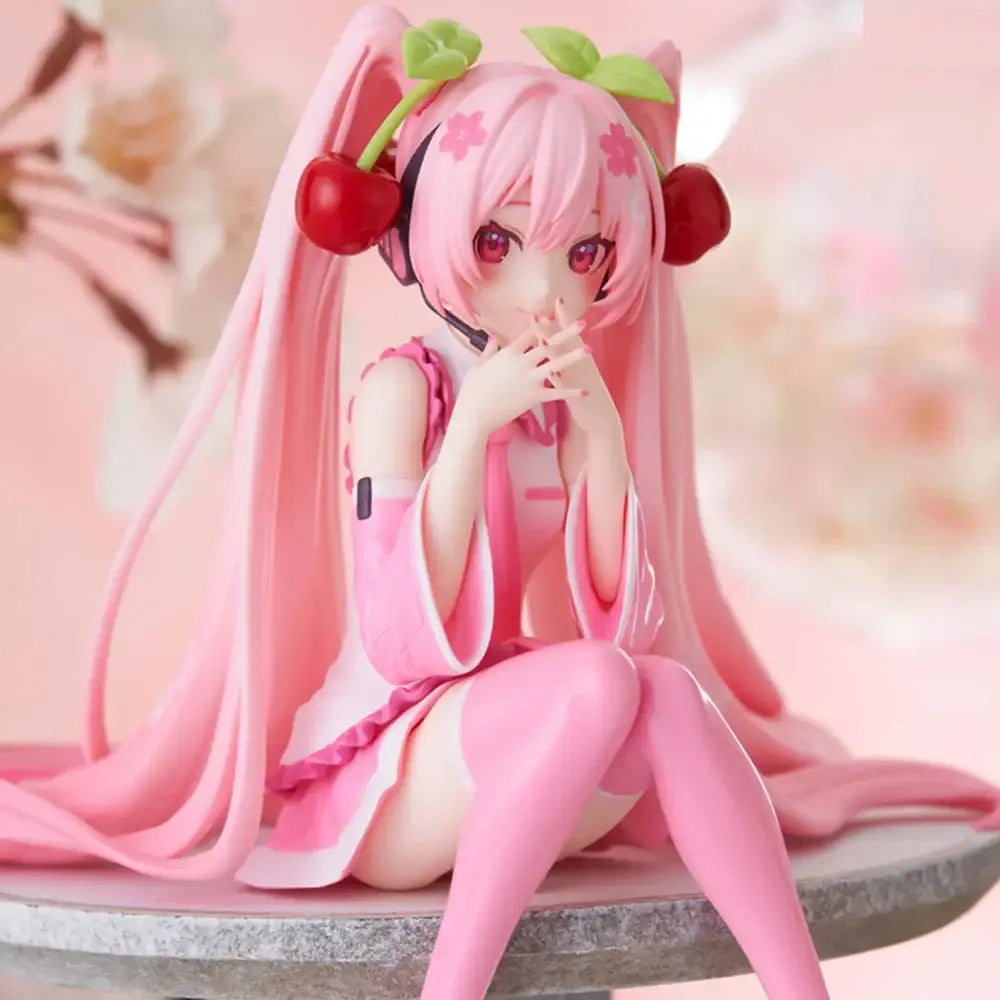 Anime Pink Hatsune Miku Figure