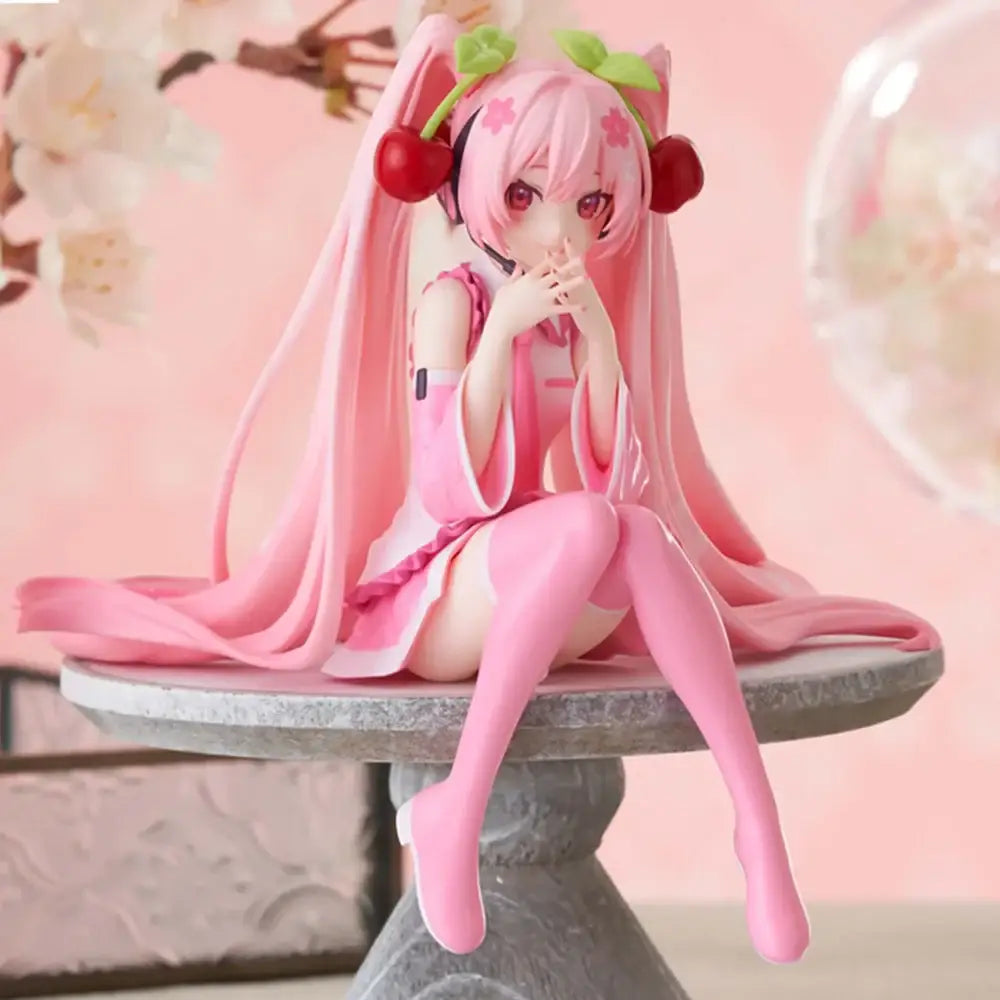 Anime Pink Hatsune Miku Figure