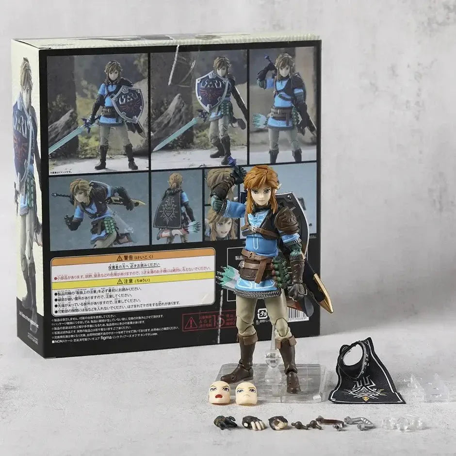 Link Zelda TOTK Action Figure