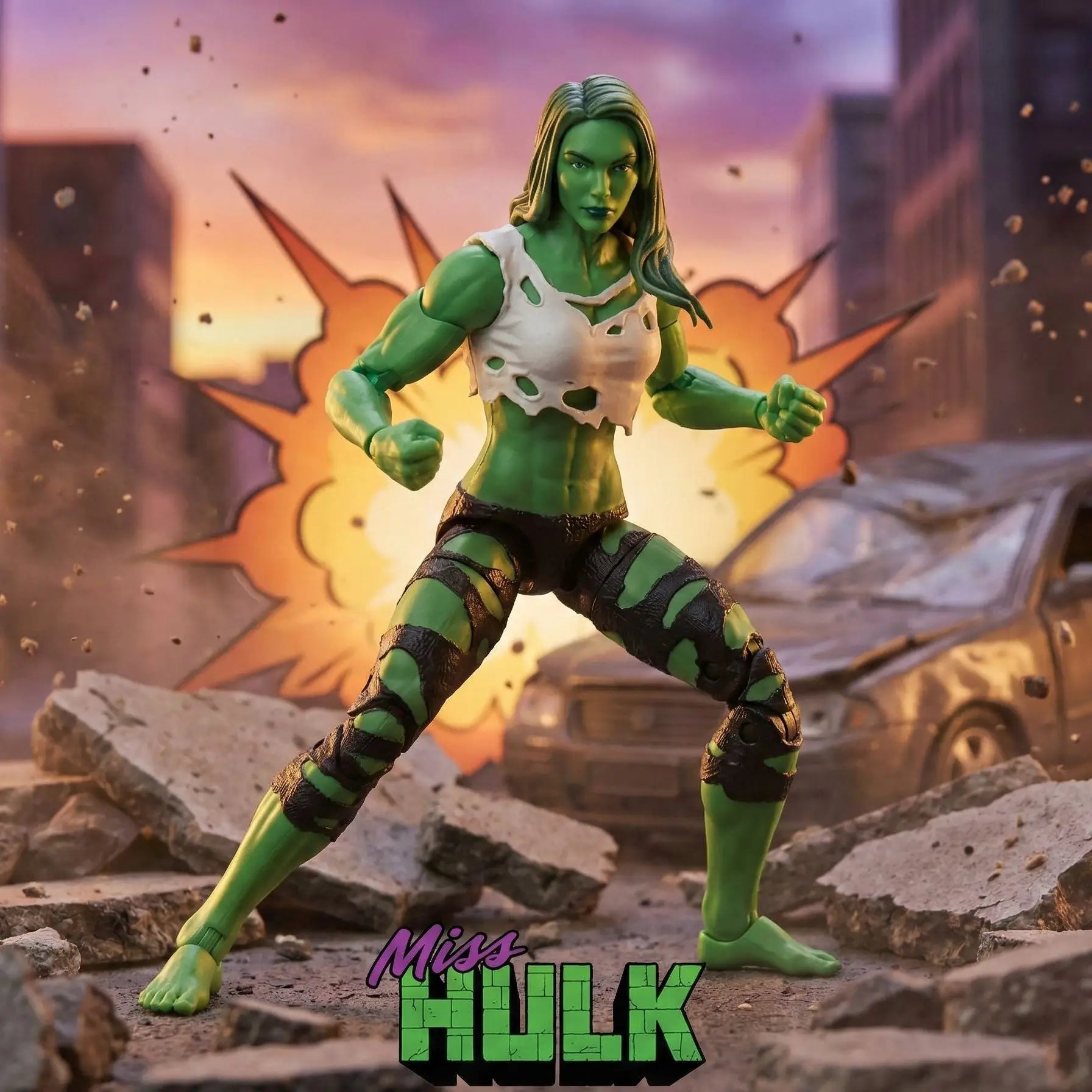 Miss Hulk action figure