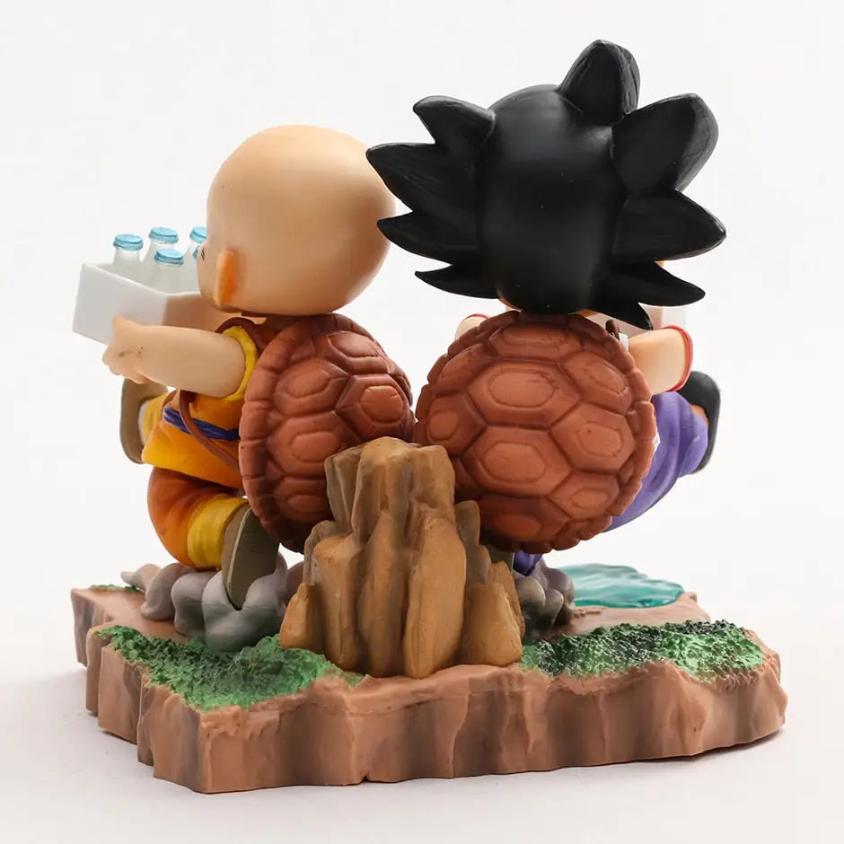 DBZ Son Goku Krillin Delivery Guys Action Figures