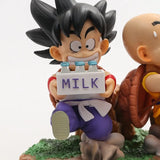 DBZ Son Goku Krillin Delivery Guys Action Figures