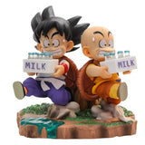 DBZ Son Goku Krillin Delivery Guys Action Figures
