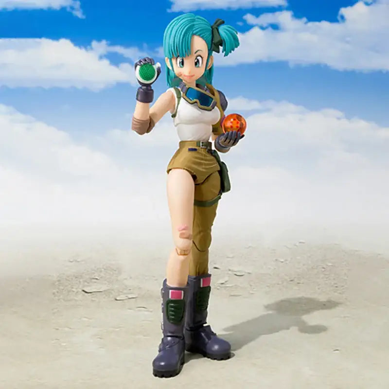 Dragon Ball Bulma Goku Figurine