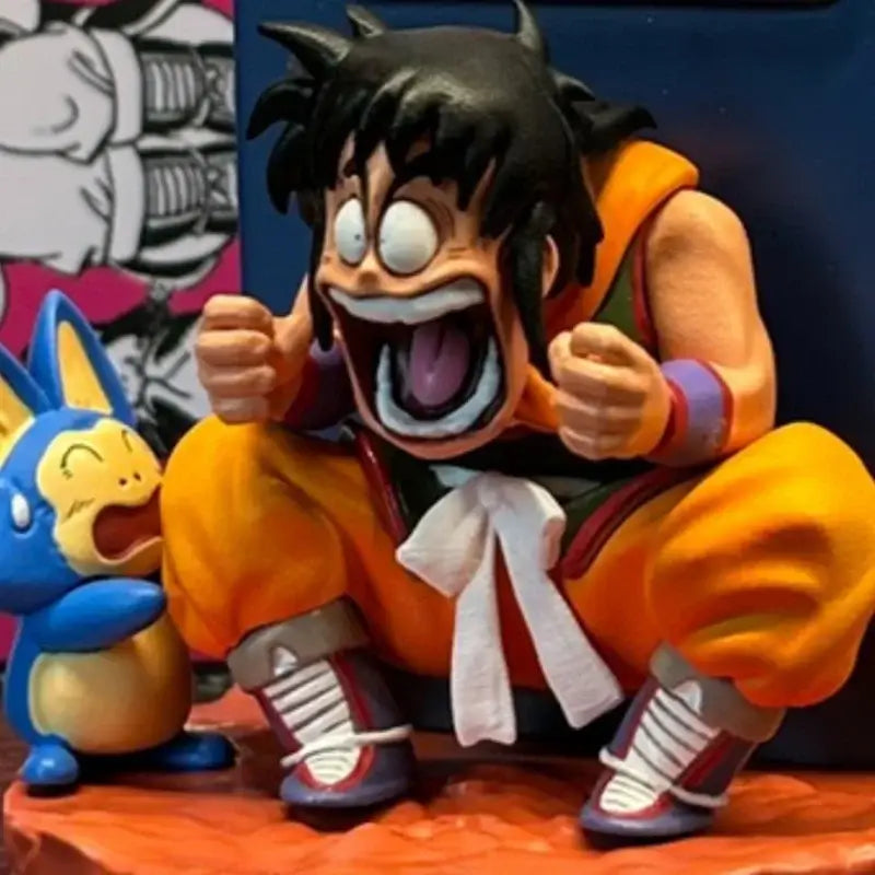 Dragon Ball Z Goku Yamcha Bulma Figure