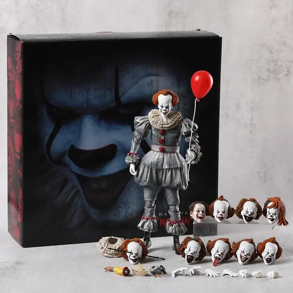 IT Clown Horror Movie Figure
