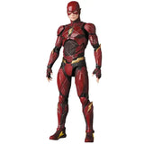 Figurine flash dc justice league rouge et noir avec accents dorés et design détaillé inspiré du film flash justice league