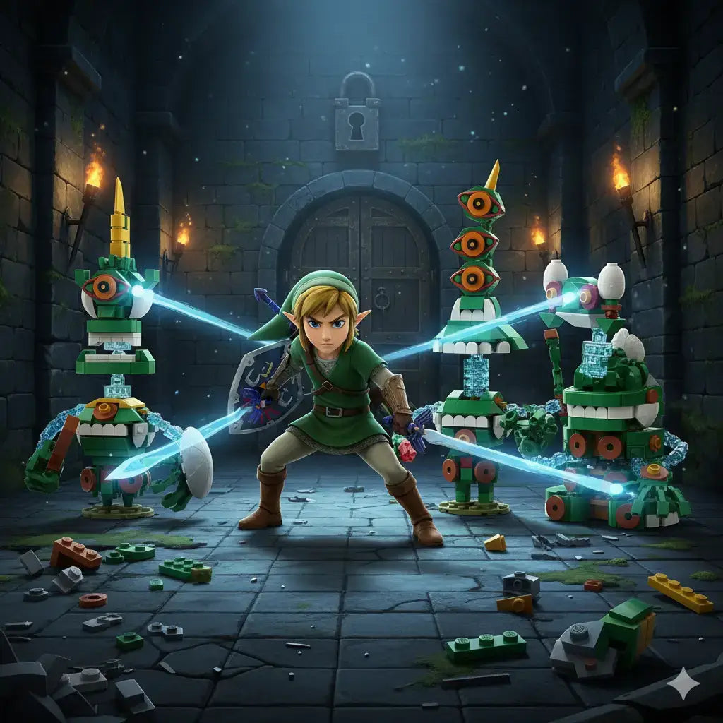 Zelda Golem Guardian Figurine