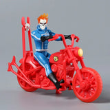 Action Figure Ghost Rider con Moto Marvel