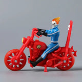Action Figure Ghost Rider con Moto Marvel