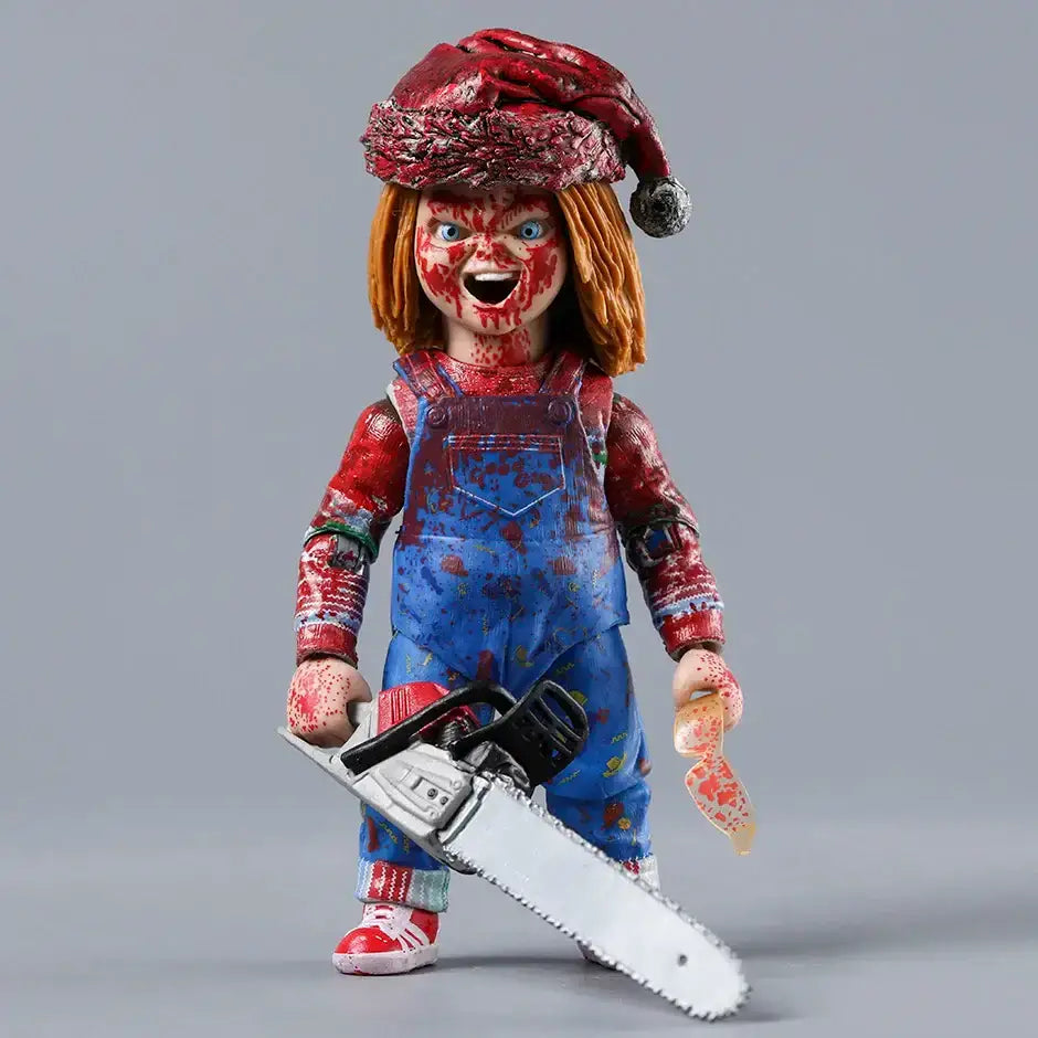 Chucky Chainsaw Horror Figurine
