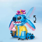 Lego Moc Stitch Disney Figurine