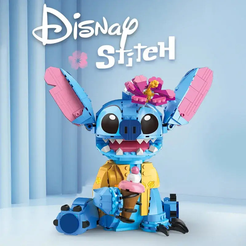 Lego Moc Stitch Disney Figurine