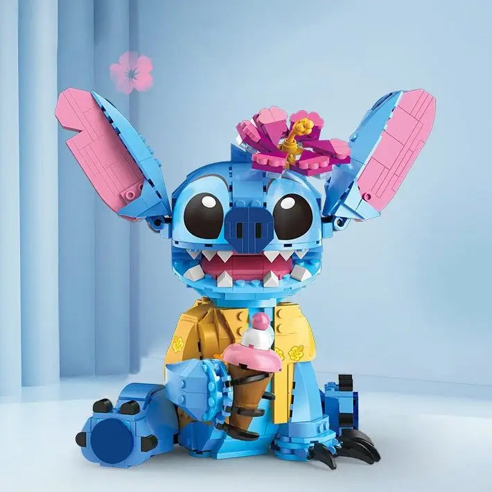 Lego Moc Stitch Disney Figurine