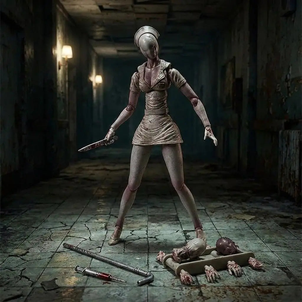 Nurse Bubble Head Figurine