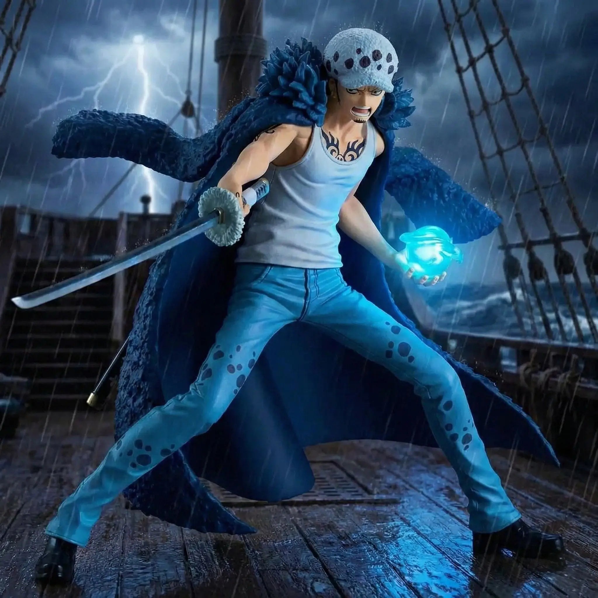 One Piece Trafalgar D Water Law Figurine