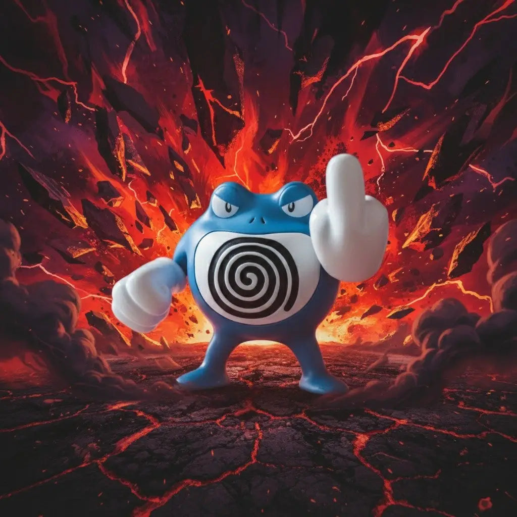 Pokémon Tartard Poliwrath Figure