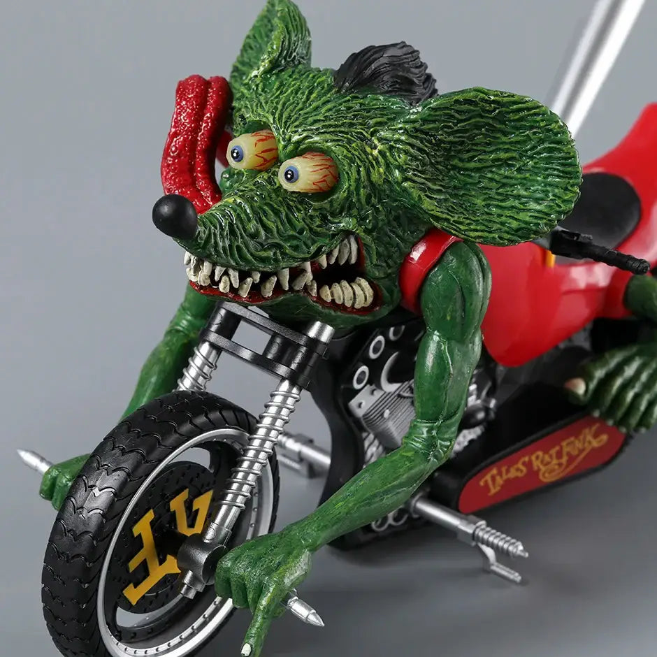 Rat Fink Hot-rod Figurine