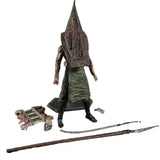 Red Pyramid Head Figurine