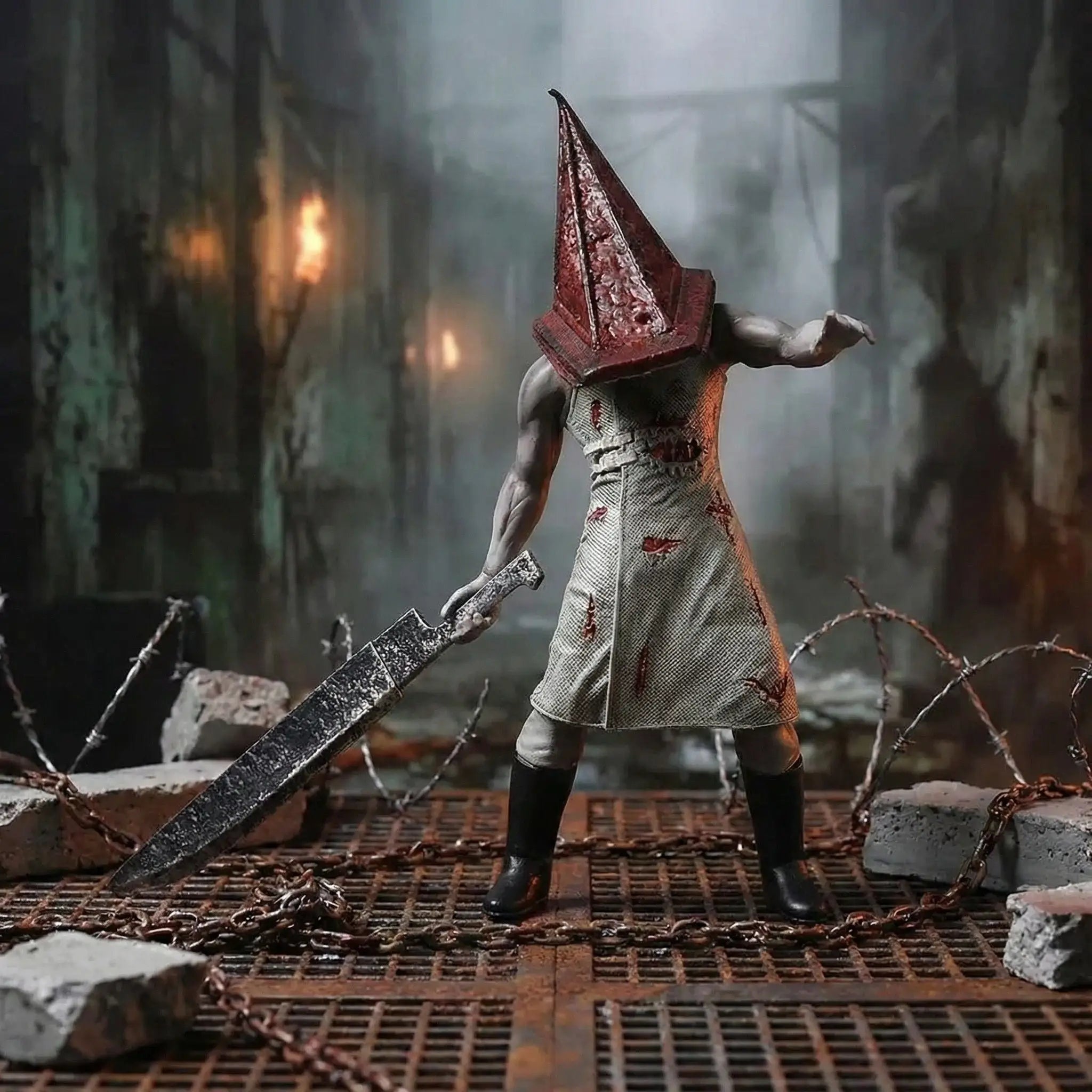 Silent Hill Pyramid Head Figure