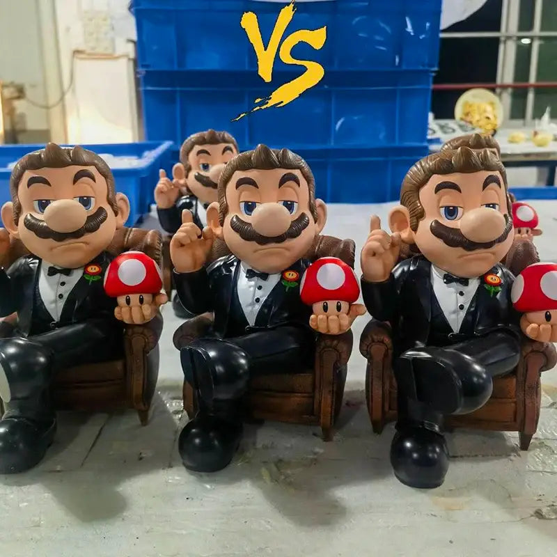 Super Mario The Godfather Figurine