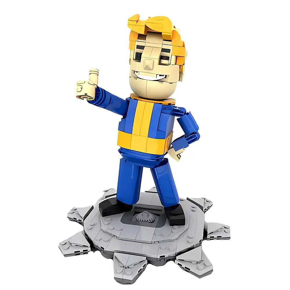 Vault Boy Fallout Buildable Figure