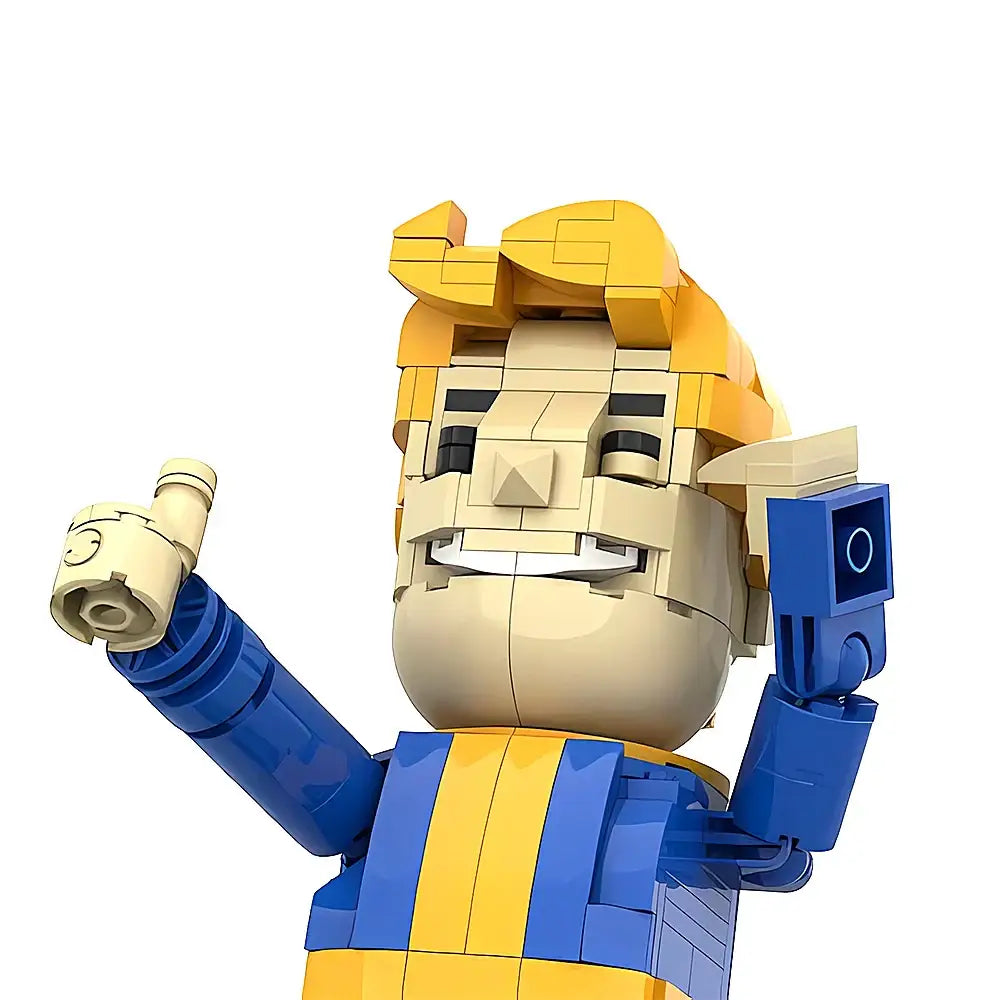 Vault Boy Fallout Buildable Figure
