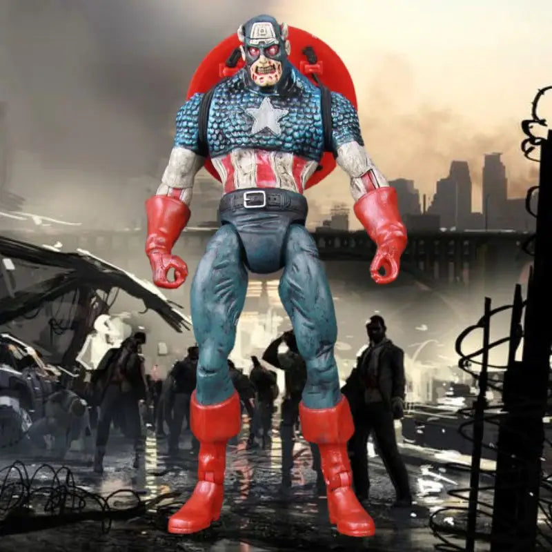 Zombie Captain America Figure