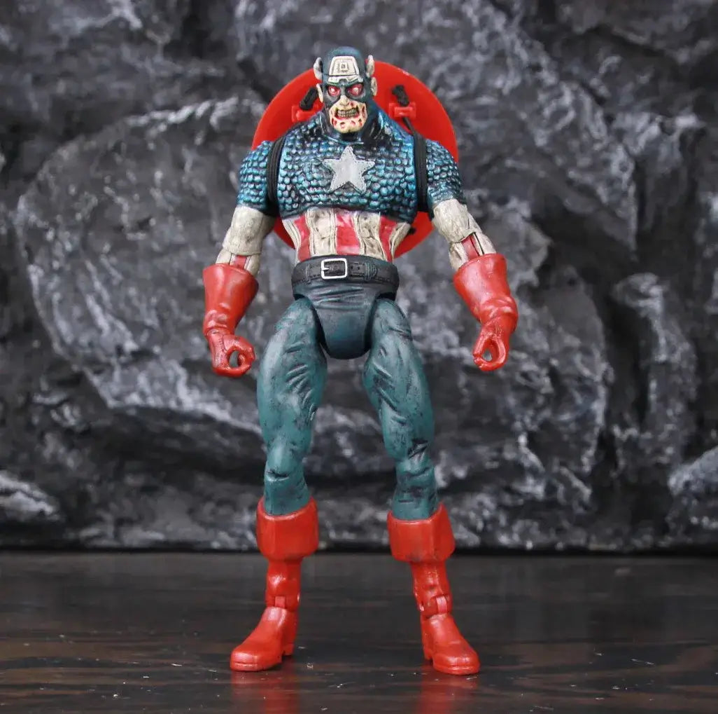 Zombie Captain America Figure