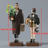 Leon and Mathilda Movie Figurines
