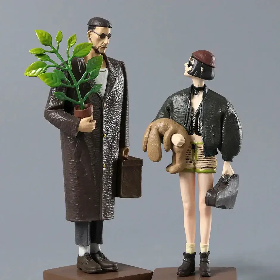 Leon and Mathilda Movie Figurines