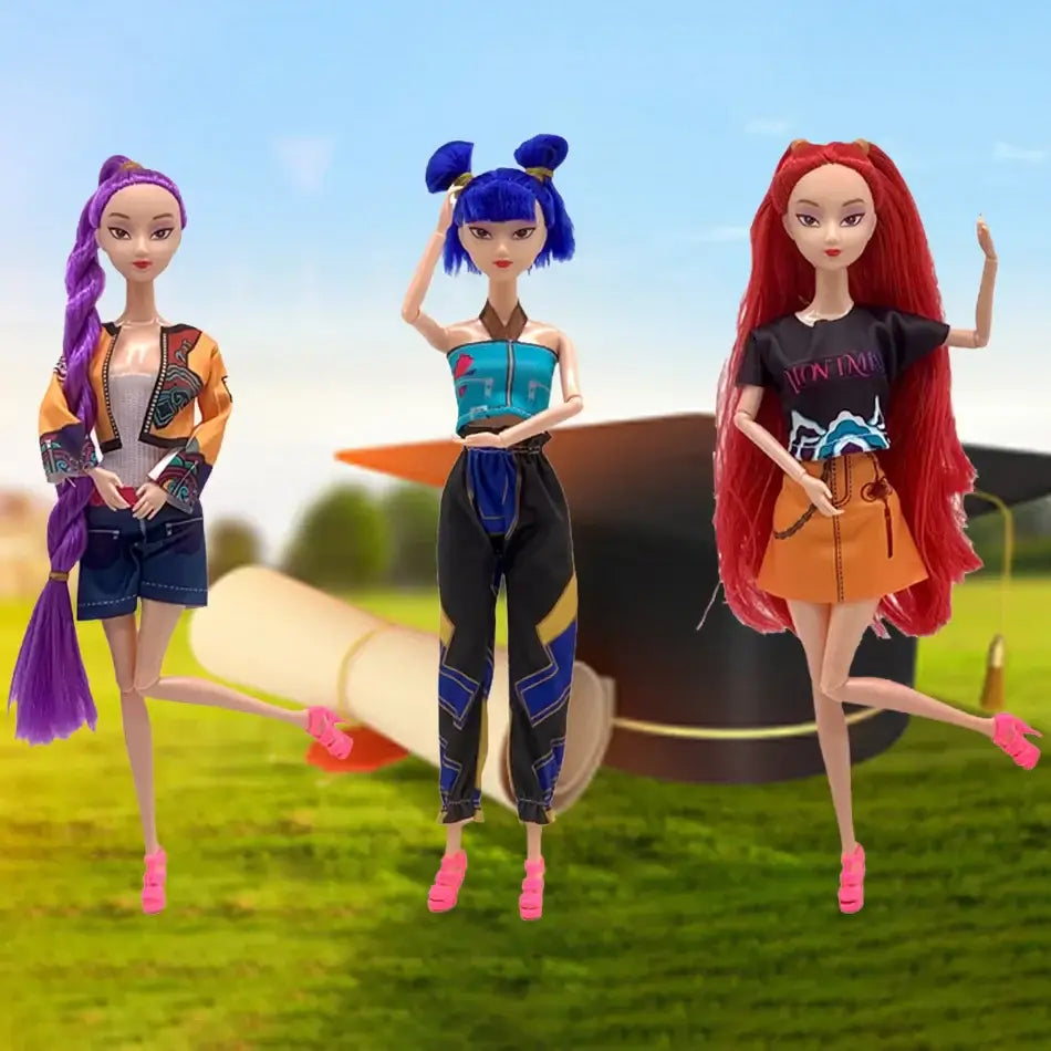 Kpop Demon Hunters Rumi Mira Zoey action figures