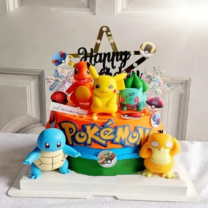 13 Pcs Pokemon Cake Toppers