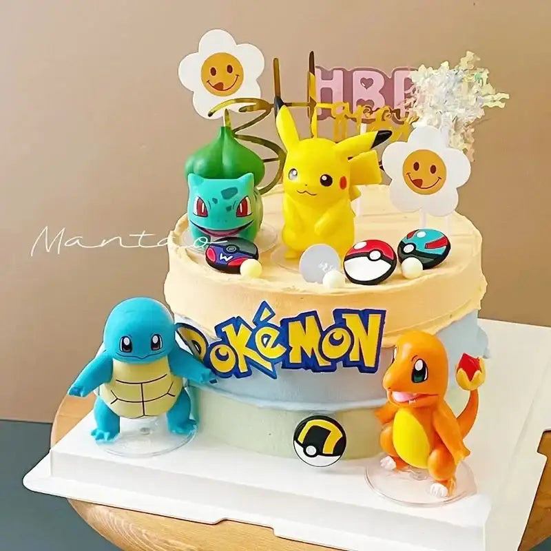 13 Pcs Pokemon Cake Toppers