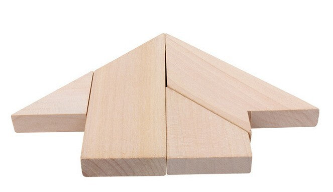Rompicapo in Legno Tangram T