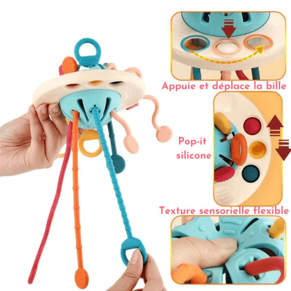 Giocattolo sensoriale Montessori per lo sviluppo del bambino