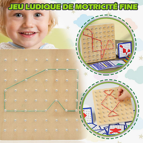 Jeu de Géométrie avec Élastiques