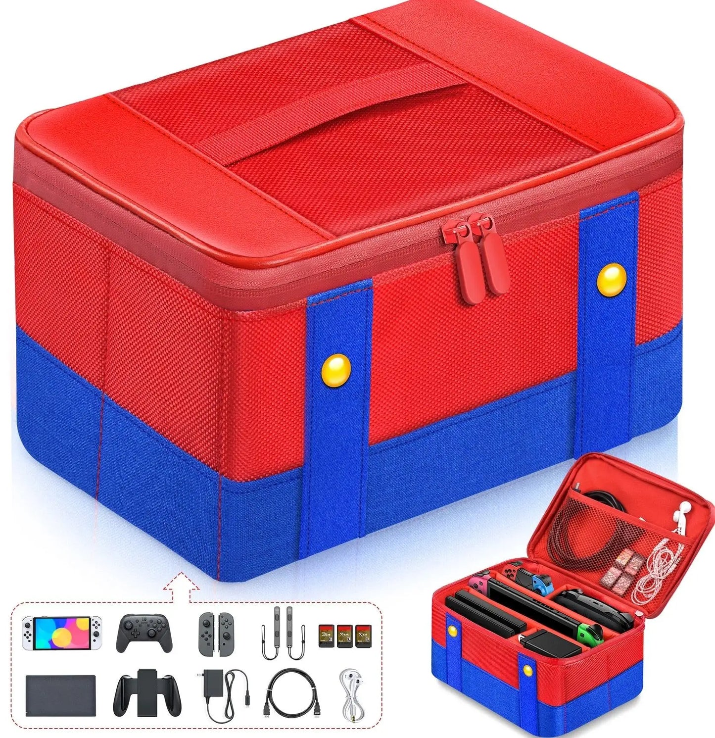 Large Mario Carry Case Nintendo Switch