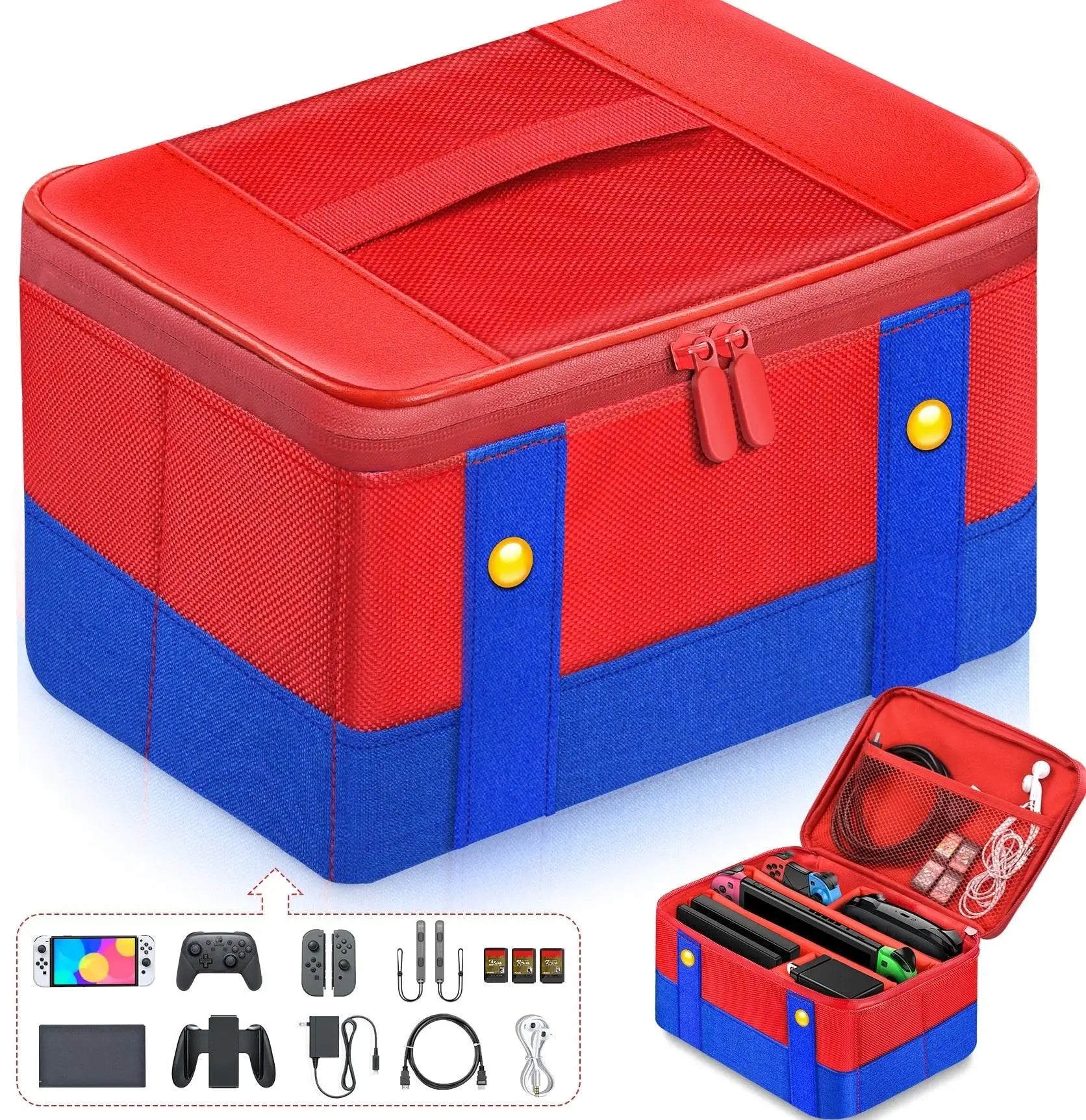 Large Mario Carry Case Nintendo Switch