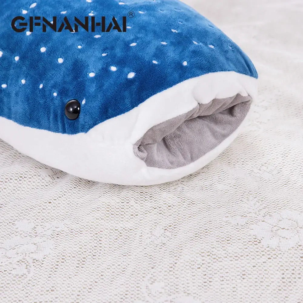 Giant Blue Shark Plush Toy