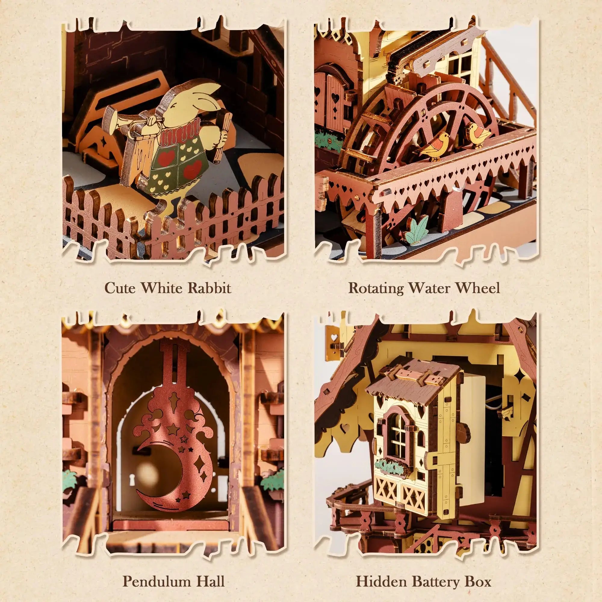 3D Mechanical Cuckoo Clock