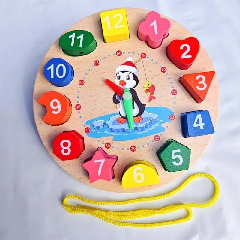 Horloge d'apprentissage - BébéPingouin™