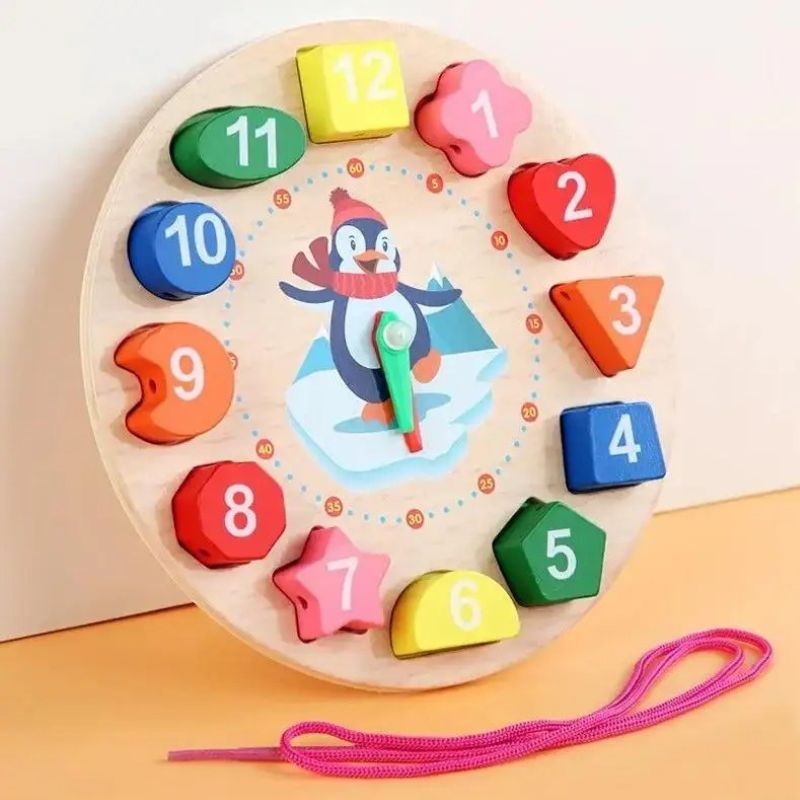 Horloge d'apprentissage - BébéPingouin™