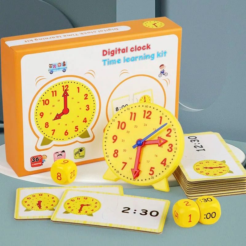 Horloge éducative 24 heures - Kidytime™