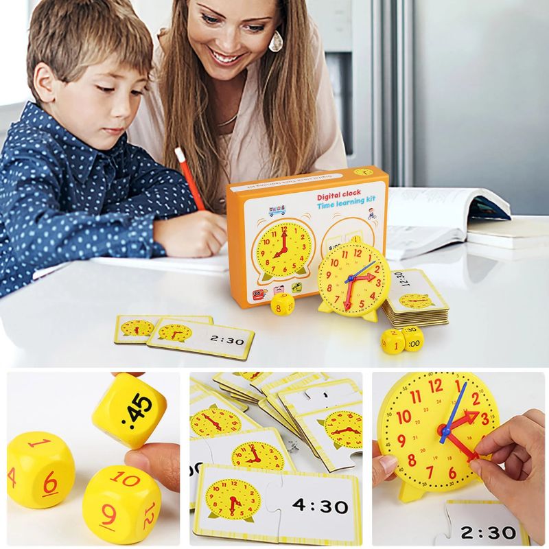 Horloge éducative 24 heures - Kidytime™