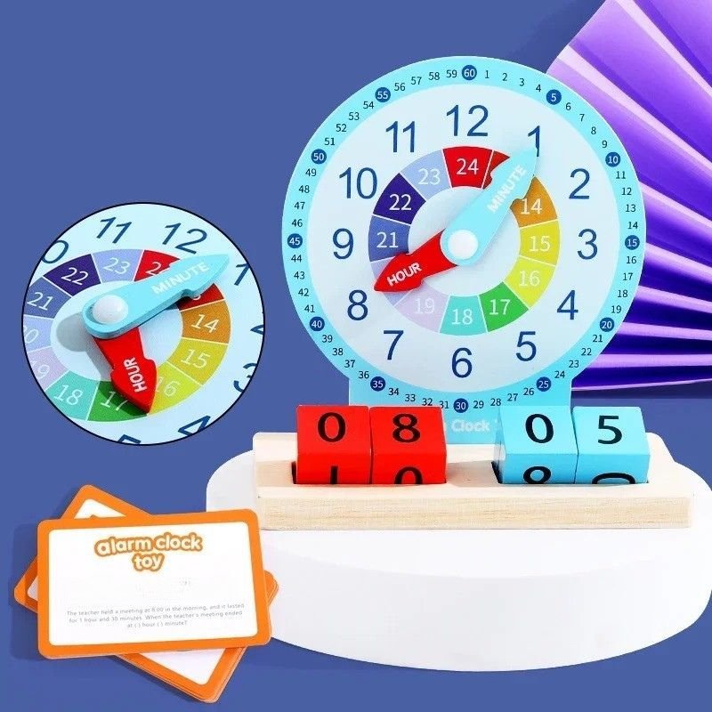 Horloge éducative Montessori - Clokidoo™