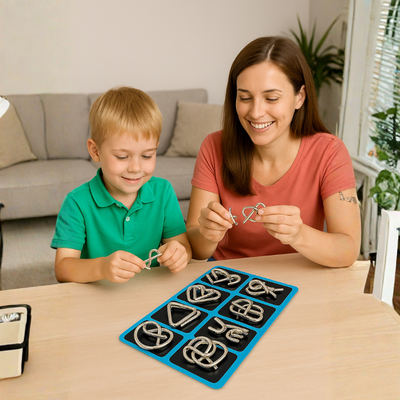Pack de 8 Casses-têtes Montessori - KIDS BRAIN (3 ACHETÉS + 1 GRATUIT)