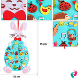 Montessori Educational Felt Easter Bunny - KIDS EASTER