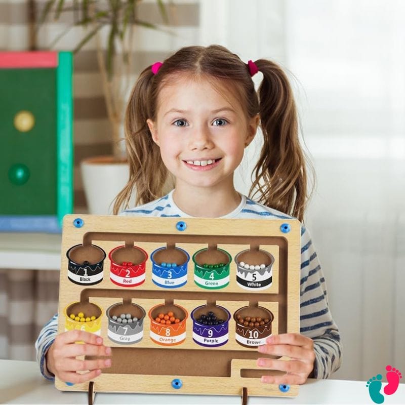Montessori Magnetic Maze - KIDS MAGNETIC