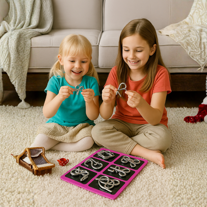 Pack de 8 Casses-têtes Montessori - KIDS BRAIN (3 ACHETÉS + 1 GRATUIT)
